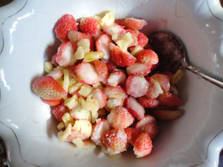 菠蘿味草莓醬