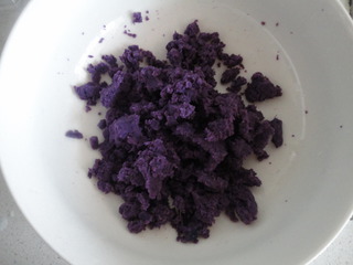 紫薯豆渣糯米餅