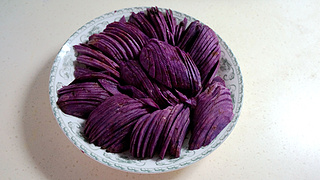 紫薯玫瑰餡