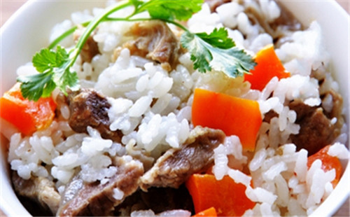 羊肉胡蘿卜燜米飯