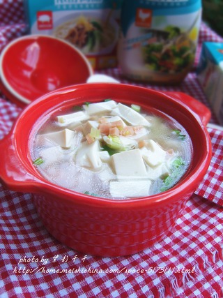 芹菜豆腐湯