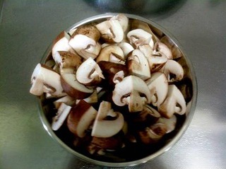 燒雙孢菇口蘑山藥