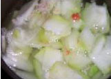 冬瓜汆丸子