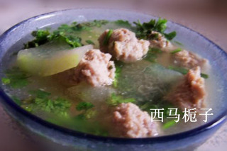 冬瓜汆丸子
