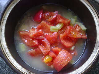 土豆番茄芝士湯
