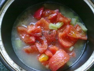 土豆番茄芝士湯