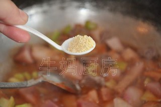 豆蔬牛肉塊