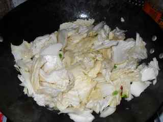 白菜燉凍豆腐