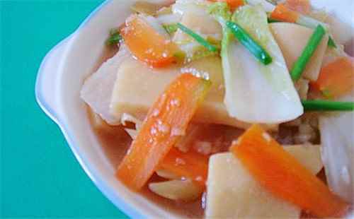 潮洲酸菜燴米豆腐