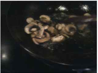 油菜蝦仁蘑菇
