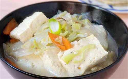 大白菜燉豆腐