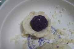 土豆紫薯餅