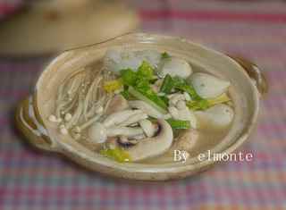魚丸雜菌煲