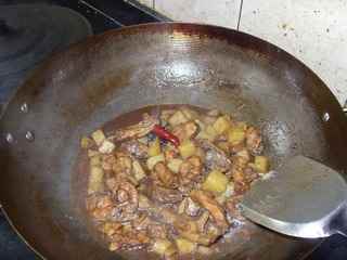 土豆辣炒雞塊
