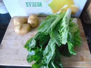 小白菜燉土豆
