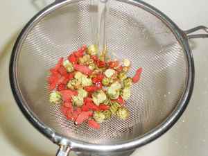 菊花水果茶