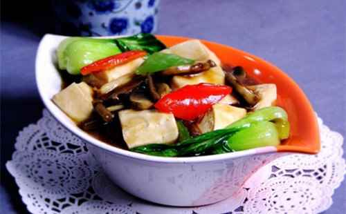 素燒雜菇嫩豆腐