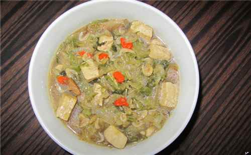咸菜燉水豆腐