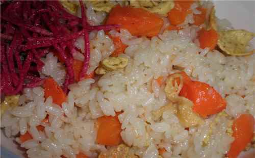 胡蘿卜燒米飯