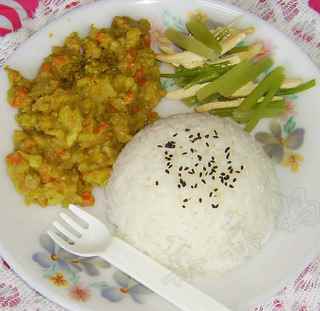 咖哩土豆肉飯