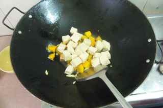 南瓜燒凍豆腐