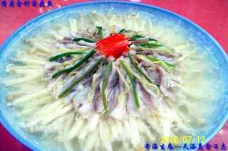 清蒸金針菊花魚