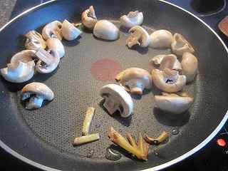 薑蔥扇貝蘑菇