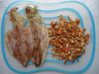 魷魚蝦米粥