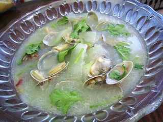 冬瓜花蛤湯
