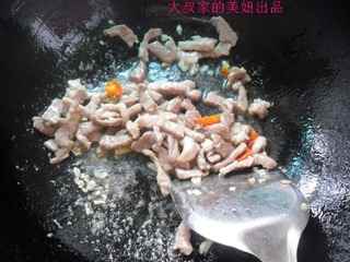 山寨魚香肉絲