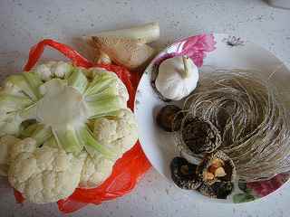 花菜炒粉絲
