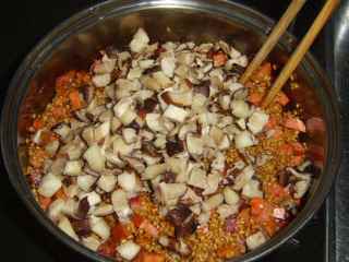 香菇烤腸粽