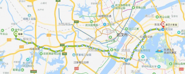 武漢4號線首末車時間 武漢4號線首班車和末班車時間