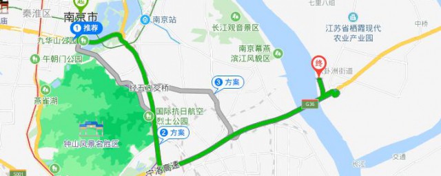 南京到八卦洲怎麼去 詳細駕車路線分享