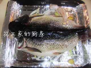 香辣豆豉烤魚