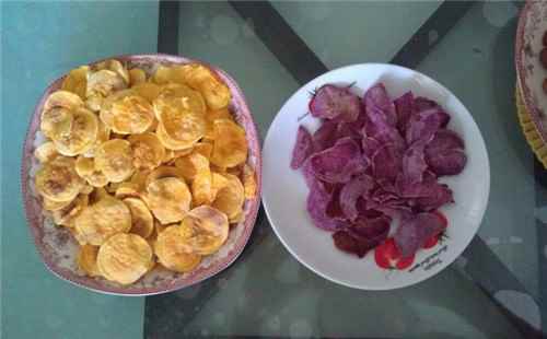 紅薯紫薯片