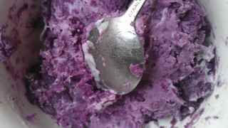 奶香紫薯餅