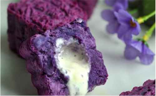 烤冰淇淋紫薯