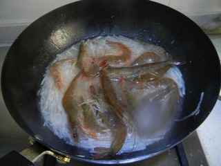 蘿卜絲煮大蝦