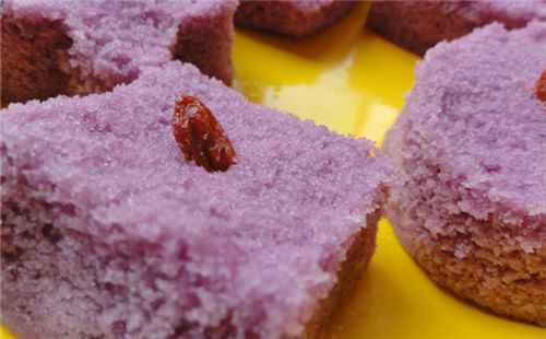 蜂蜜紫薯糕