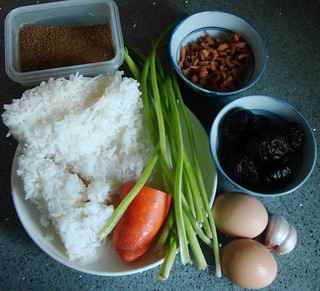 小魚粉炒飯