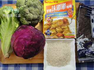 雪花豌豆咖喱飯
