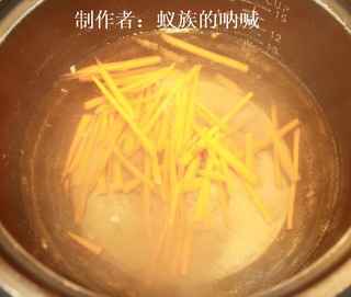 杏鮑菇炒肉絲