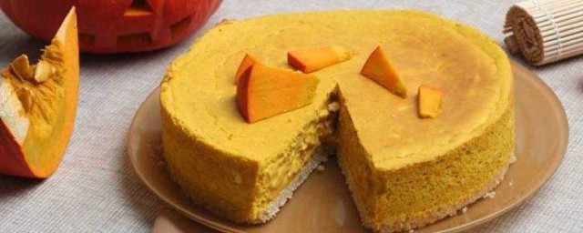 南瓜乳酪蛋糕的做法 自己也能做出美味西點瞭