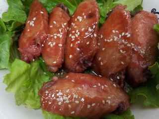 蜜汁叉燒翅
