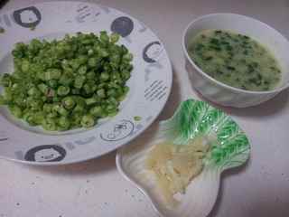 雞蛋炒豆角
