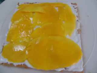 芒果栗子奶油蛋糕