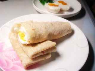 春餅卷雞蛋