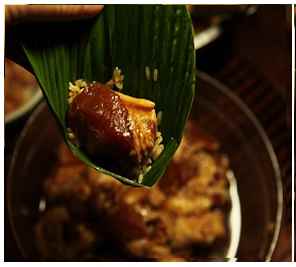 瑤柱醬肉粽
