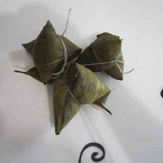 微波爐熱粽子